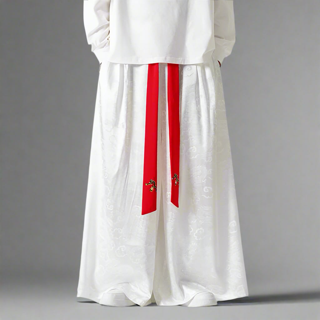 Pantalons Hakama Élégants et Fluides -  confort quotidien - Pantalons Hakama Fluides avec Design Élégant