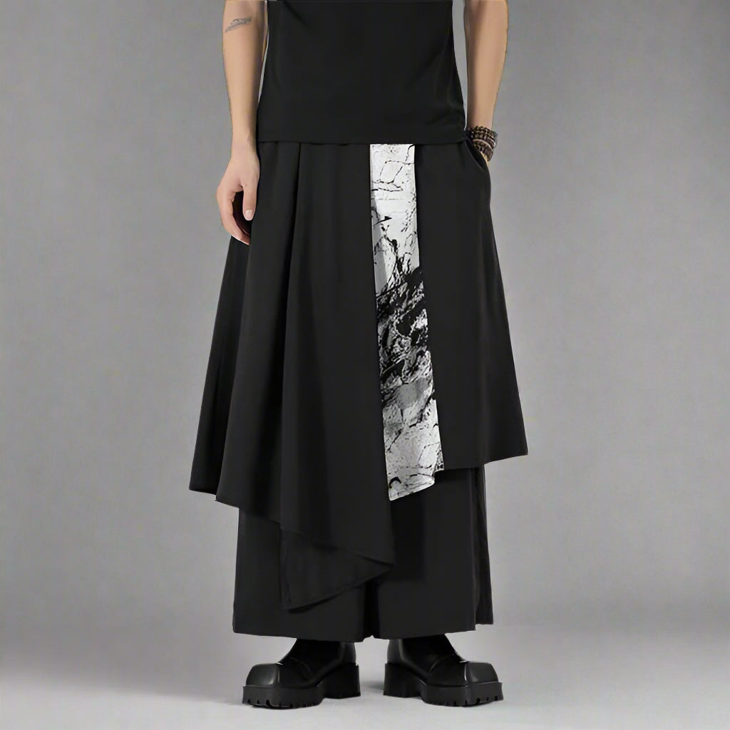 Pantalons Hakama Élégants - pantalons hakama - Pantalons Hakama Élégants avec Style Contemporain