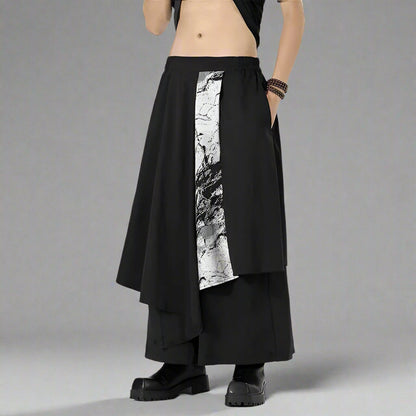 Pantalons Hakama Élégants -  pantalons à jambes larges - Pantalons Hakama Élégants avec Style Contemporain