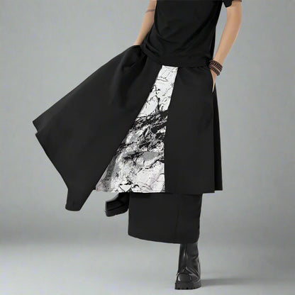 Pantalons Hakama Élégants -  pantalons larges - Pantalons Hakama Élégants avec Style Contemporain