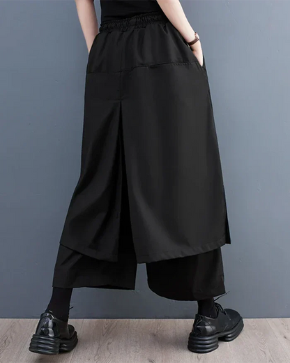 Pantalons Hakama Élégants pour Femmes -  hakama - Pantalons Hakama Élégants pour Femmes en Polyester