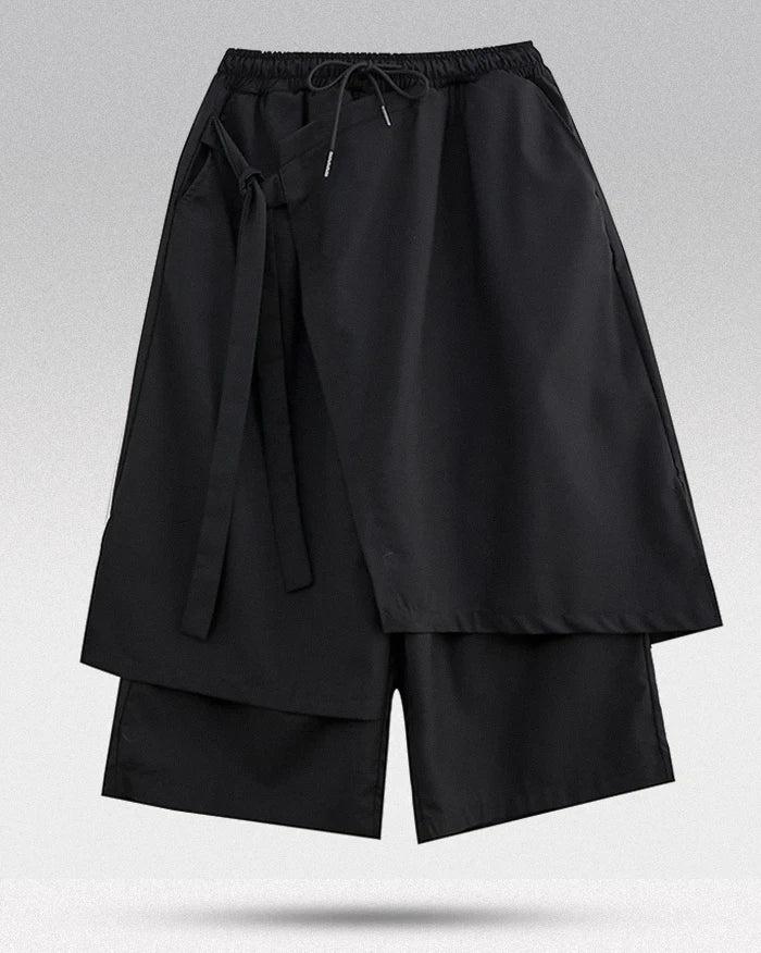 Pantalons Hakama Élégants pour Femmes - pantalons - Pantalons Hakama Élégants pour Femmes en Polyester