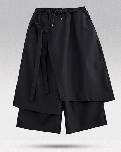 Pantalons Hakama Élégants pour Femmes - pantalons - Pantalons Hakama Élégants pour Femmes en Polyester