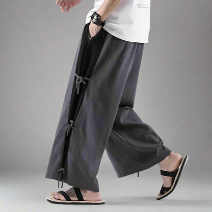 Pantalons Hakama Élégants pour Tous les Jours -  pantalons respirants - Pantalons Hakama Élégants et Confortables au Quotidien