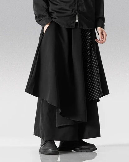 Pantalons Hakama Élégants pour Tous -  pantalons décontractés - Pantalons Hakama Élégants pour un Style Urbain