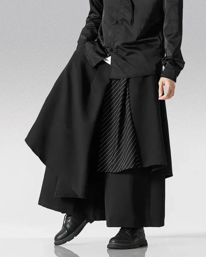 Pantalons Hakama Élégants pour Tous - pantalons - Pantalons Hakama Élégants pour un Style Urbain