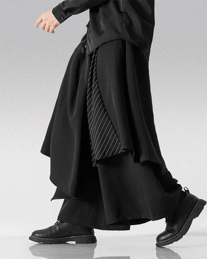 Pantalons Hakama Élégants pour Tous - style urbain - Pantalons Hakama Élégants pour un Style Urbain