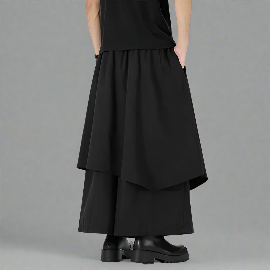 Pantalons Hakama Élégants - style contemporain hakama - Pantalons Hakama Élégants avec Style Contemporain