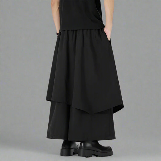 Pantalons Hakama Élégants - style contemporain hakama - Pantalons Hakama Élégants avec Style Contemporain
