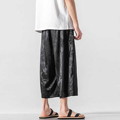 Pantalons Hakama Modernes et Stylés -  ceinture ajustable - Pantalons Hakama Modernes pour Hommes Confortables