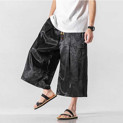 Pantalons Hakama Modernes et Stylés - pantalons confortables - Pantalons Hakama Modernes pour Hommes Confortables