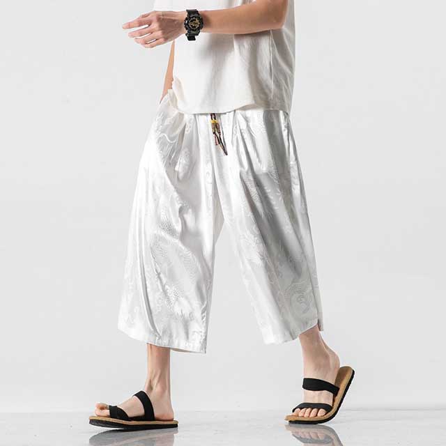 Pantalons Hakama Modernes et Stylés - pantalons hakama - Pantalons Hakama Modernes pour Hommes Confortables