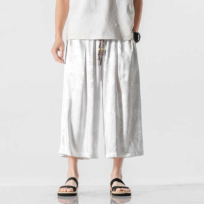 Pantalons Hakama Modernes et Stylés -  pantalons pour hommes - Pantalons Hakama Modernes pour Hommes Confortables