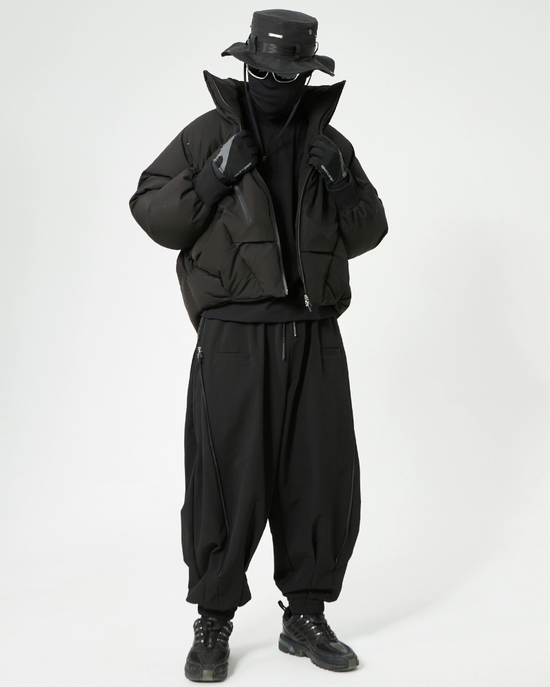 Pantalons Hakama Ninja Décontractés -  mode cyberpunk - Pantalons Hakama Ninja Décontractés avec Confort Optimal