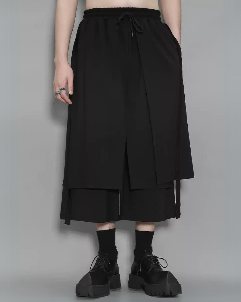 Pantalons Hakama Street Style Innovants - pantalons hakama - Pantalons Hakama Street Style pour un Look Moderne