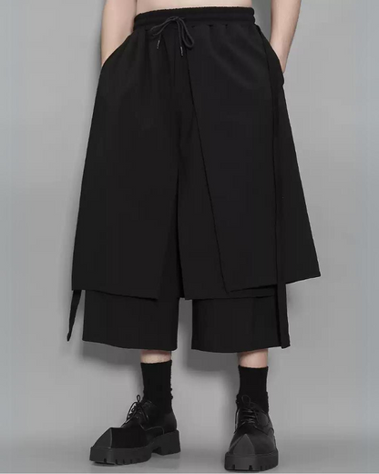 Pantalons Hakama Street Style Innovants - style moderne - Pantalons Hakama Street Style pour un Look Moderne