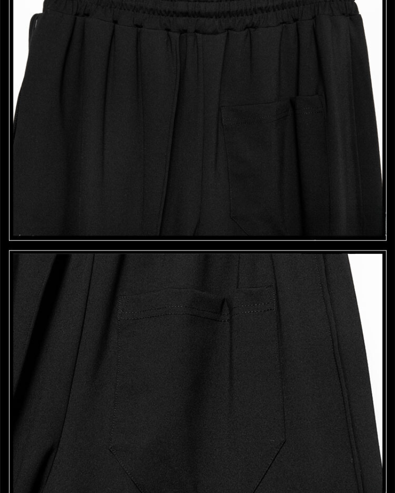 Pantalons Hakama Street Style Innovants -  techwear - Pantalons Hakama Street Style pour un Look Moderne