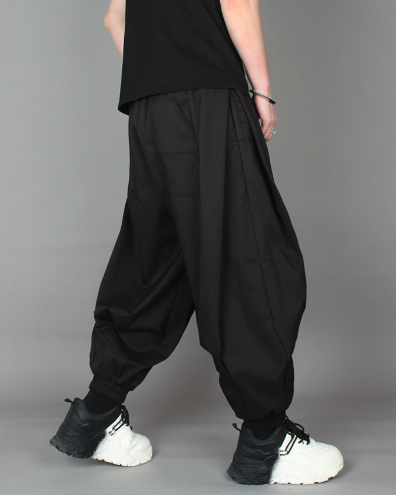 Pantalons Harem à Carreaux Chic -  style contemporain - Pantalons Harem à Carreaux Chic pour un Style Polyvalent