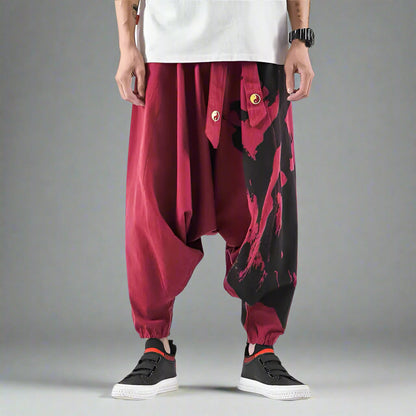 Pantalons Harem Chic Bohémien - pantalons confortables - Pantalons Harem Stylés et Confortables pour Tous