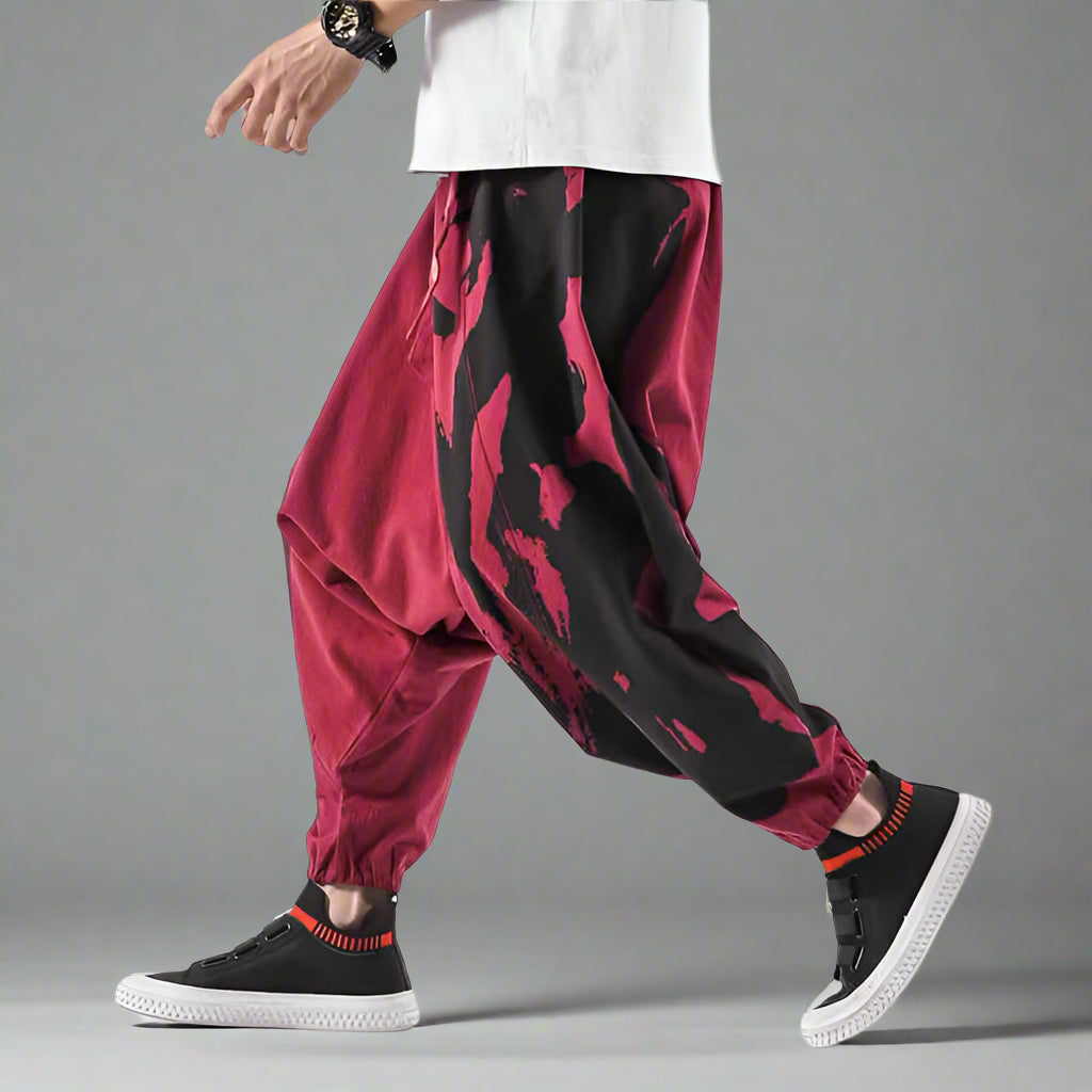 Pantalons Harem Chic Bohémien - pantalons confortables - Pantalons Harem Stylés et Confortables pour Tous