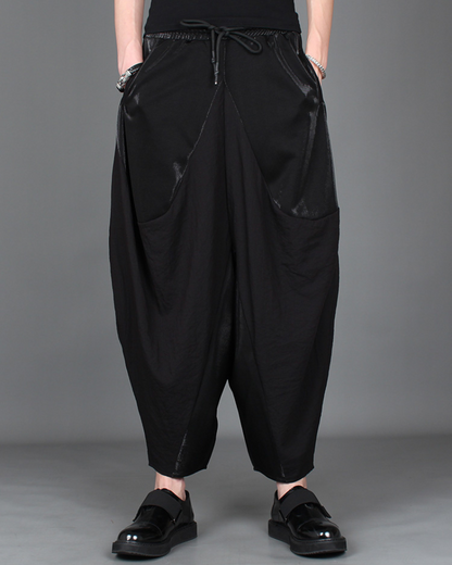 Pantalons Harem Colorblock Chic -  chic - Pantalons Harem Colorblock Chic pour un Style Unique