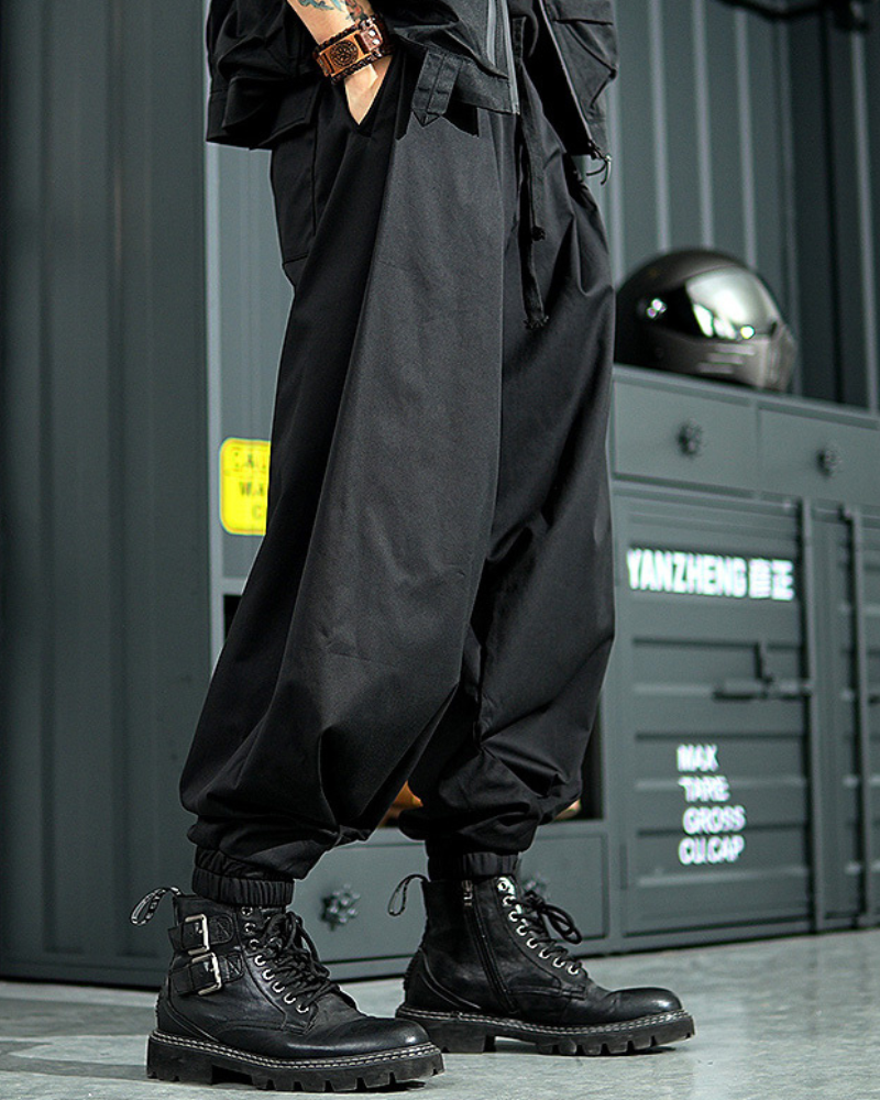 Pantalons Harem Japonais Chic -  chic - Pantalons Harem Japonais Chic pour un Style Épuré