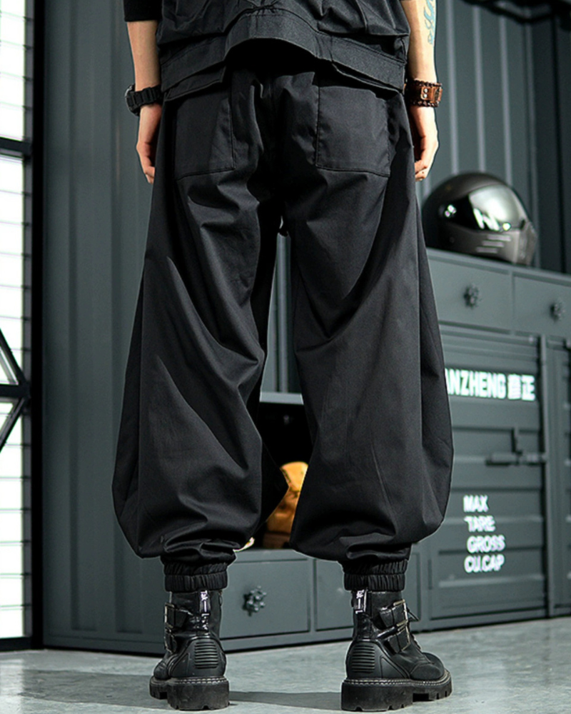 Pantalons Harem Japonais Chic -  confort durable - Pantalons Harem Japonais Chic pour un Style Épuré
