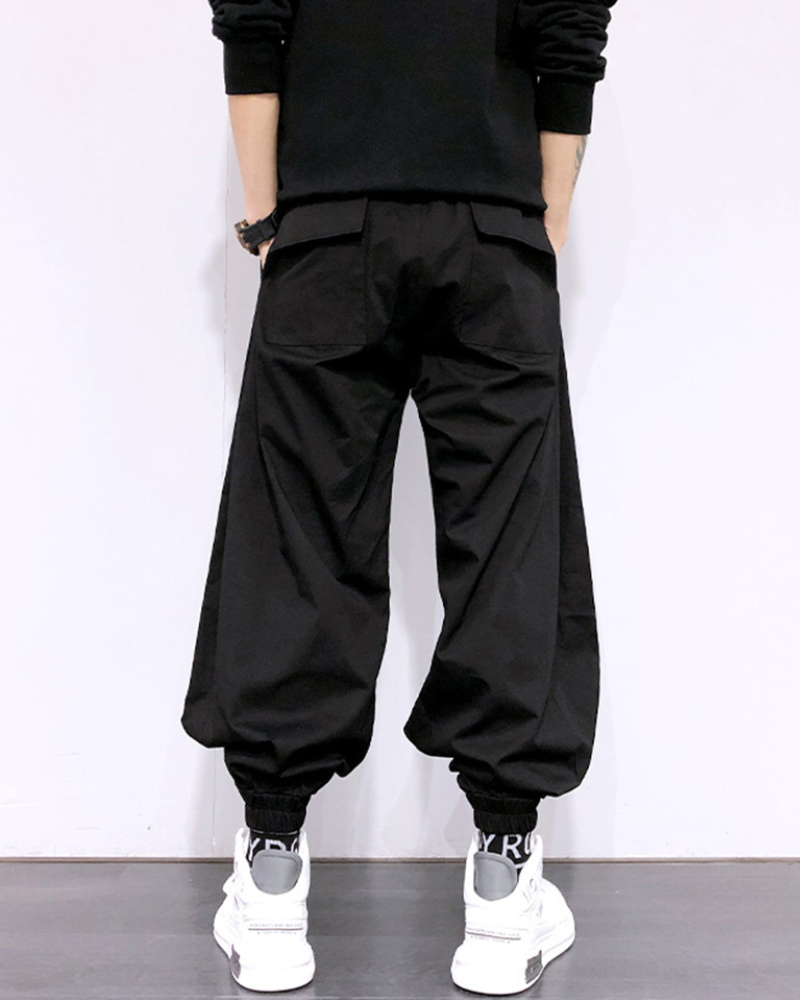 Pantalons Harem Japonais Chic -  pantalons - Pantalons Harem Japonais Chic pour un Style Épuré