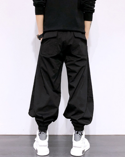 Pantalons Harem Japonais Chic -  pantalons - Pantalons Harem Japonais Chic pour un Style Épuré