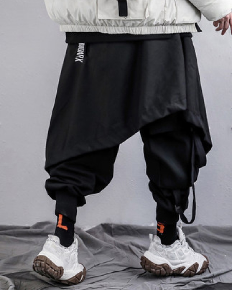 Pantalons Harem Style Urbain -  streetwear - Pantalons Harem Urbains Confortables et Stylés