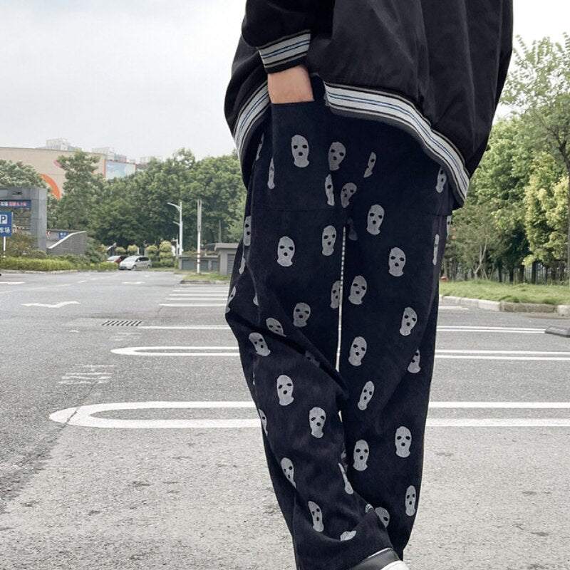 Pantalons Imprimés Graphiques -  graphique - Pantalons Imprimés Graphiques Unisexe pour un Style Streetwear