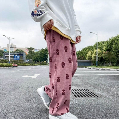Pantalons Imprimés Graphiques - pantalons - Pantalons Imprimés Graphiques Unisexe pour un Style Streetwear