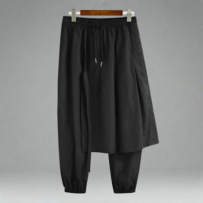 Pantalons Japonais Héritage Élégants -  mode harajuku - Pantalons Hakama Japonaise Élégants pour un Look Unique