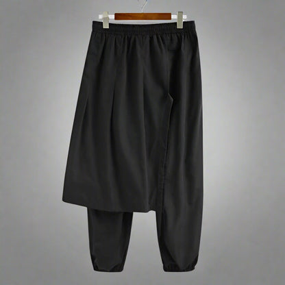 Pantalons Japonais Héritage Élégants -  pantalons confortables - Pantalons Hakama Japonaise Élégants pour un Look Unique