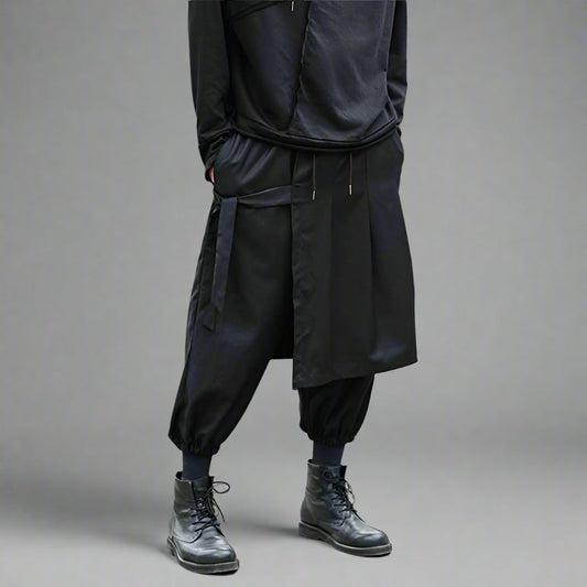 Pantalons Japonais Héritage Élégants - pantalons hakama - Pantalons Hakama Japonaise Élégants pour un Look Unique