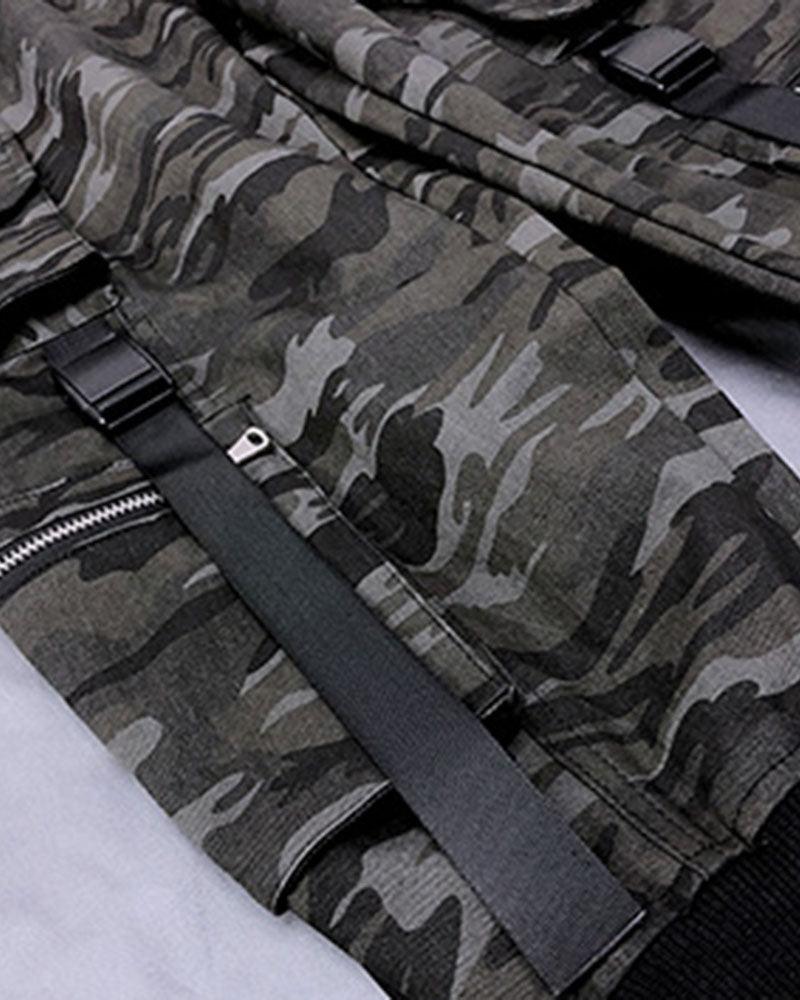 Pantalons Jogging Camo Élégants - pantalons cargo - Pantalons Jogging Camo Élégants pour un Style Urbain