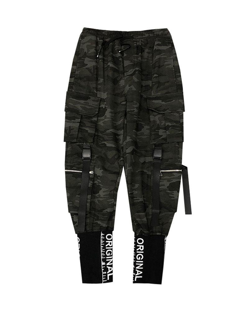 Pantalons Jogging Camo Élégants -  techwear - Pantalons Jogging Camo Élégants pour un Style Urbain