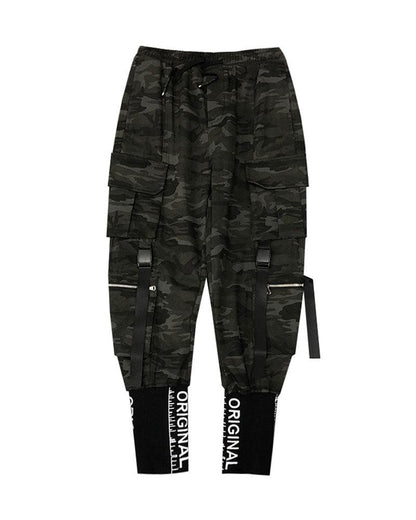 Pantalons Jogging Camo Élégants -  techwear - Pantalons Jogging Camo Élégants pour un Style Urbain