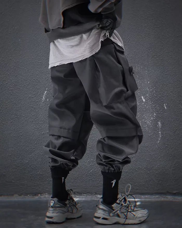 Pantalons Jogging Cargo Baggy Tendance -  pantalons avec poches - Pantalons Jogging Cargo Baggy Confort et Praticité