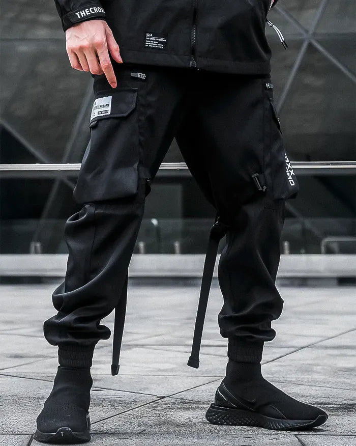 Pantalons Jogging Cargo Stylés -  pantalons techwear - Pantalons Jogging Cargo : Style Urbain et Confort