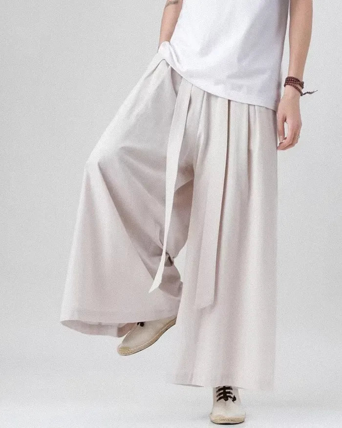 Pantalons Large Chic -  design polyvalent - Pantalons Large Chic pour un Style Moderne et Confortable