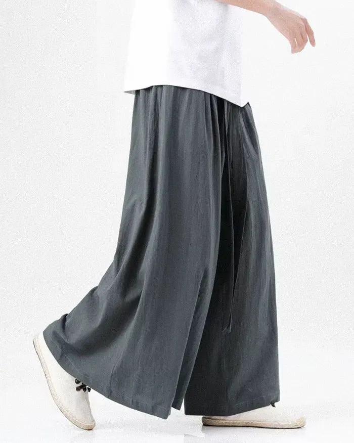 Pantalons Large Chic -  streetwear - Pantalons Large Chic pour un Style Moderne et Confortable