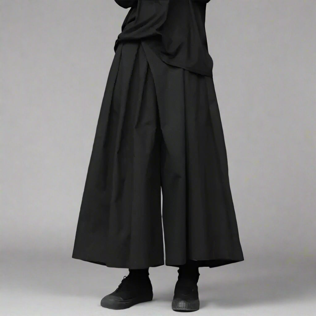 Pantalons larges chic sans effort -  coupe oversize - Pantalons larges chic taille haute pour un style moderne