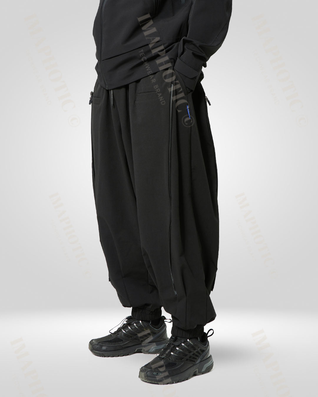 Pantalons larges noirs chics - pantalons larges - Pantalons larges noirs chics pour un style unique