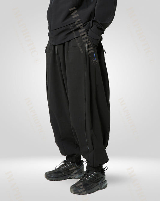 Pantalons larges noirs chics - pantalons larges - Pantalons larges noirs chics pour un style unique