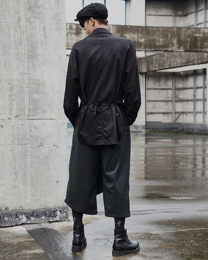 Pantalons Ninja Urban Stealth -  style japonais - Pantalons Ninja Urban Stealth en polyester noir