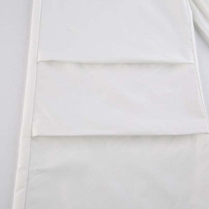 Pantalons parachute blancs -  streetwear - Pantalons parachute blancs pour un style streetwear