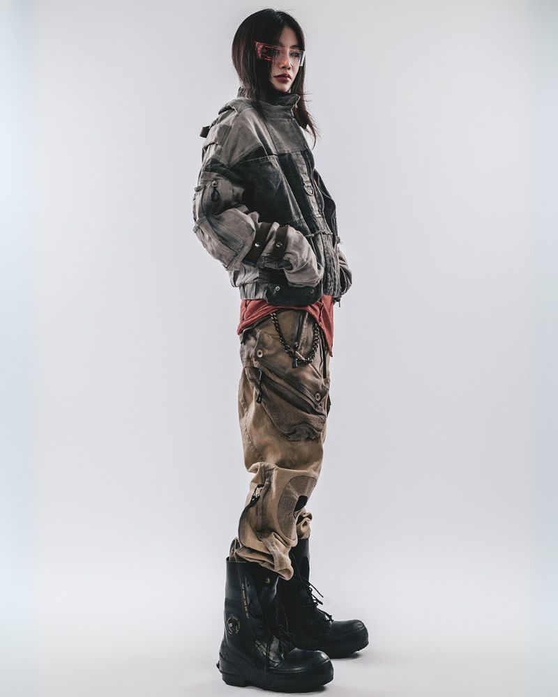 Pantalons Quotidiens Multi-Poches Robustes - pantalons - Pantalons Cargo Multipoches pour Style Techwear