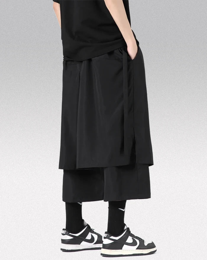 Pantalons Streetwear Hakama Chic -  confortable - Pantalons Hakama Chic alliant Tradition et Streetwear