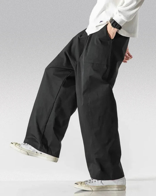 Pantalons Streetwear Hakama Tendance - pantalons - Pantalons Hakama Streetwear Confortables et Tendance